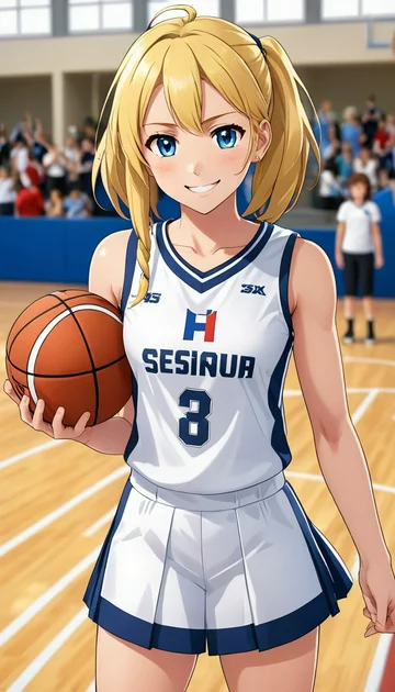 cover of Winning Senpai's Heart in Basketball