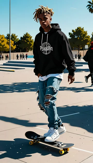 cover of Back from Dead: Skate with XXXTentacion