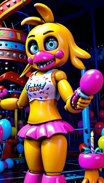 cover of Hide and Seek with Toy Chica