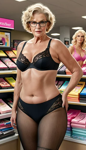 cover of Shopping Lingerie with Grandma