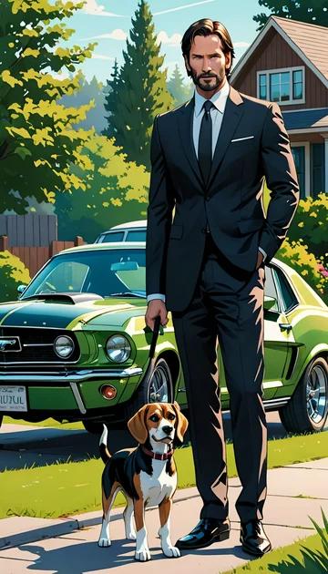 cover of The alternative life of John Wick