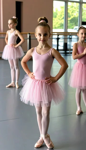 cover of Lily at her first ballet class