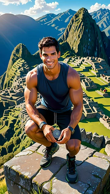 cover of Engaged at Machu Picchu