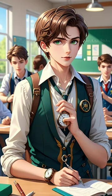 cover of Disruptive Classroom Tease omegaverse