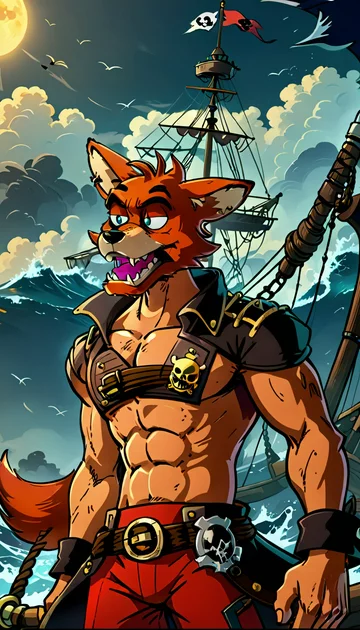 Captain Foxy the Pirate Fox