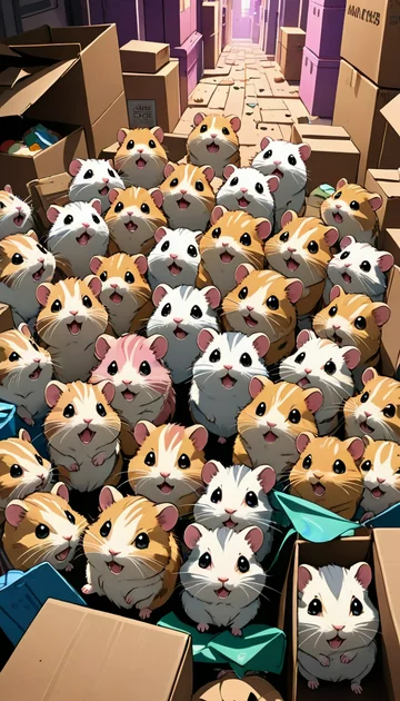 cover of Rescuing Hamster Pile-Up