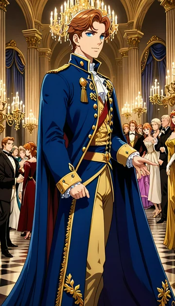 cover of the Prince at the Ball looking for a queen