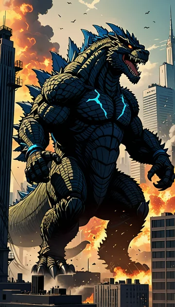 cover of Clash of the Godzillas