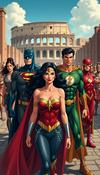 Defend Rome with Justice League