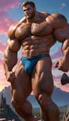 Pleasure with Muscle Giants