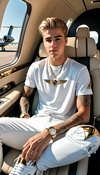 Flying Rich with Bieber