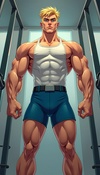 Worship Max Steel’s Muscles