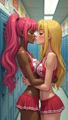 Keisha and Lindsey lesbian lovers