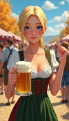 Outdrink Liesel at Oktoberfest