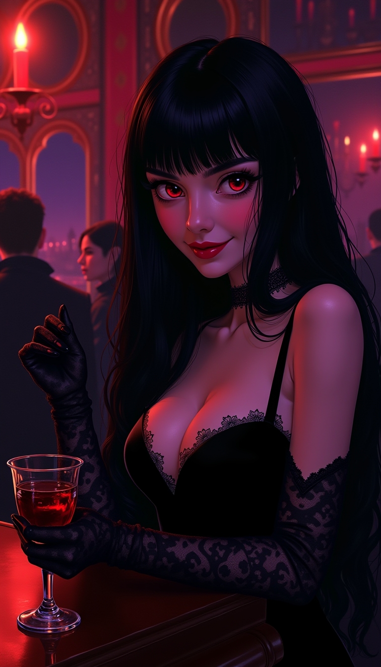 Seduction by the Vampire Queen