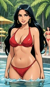 Heather Total Drama Red Bikini in the Rain 😎🐉👑⛪⛪⛪⛪⛪⛪⛪⛪⛪⛪⛪⛪⛪⛪⛪⛪⛪🌧️🌧️🌧️☔☔☔