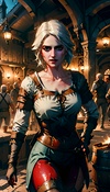 Slaying with Ciri