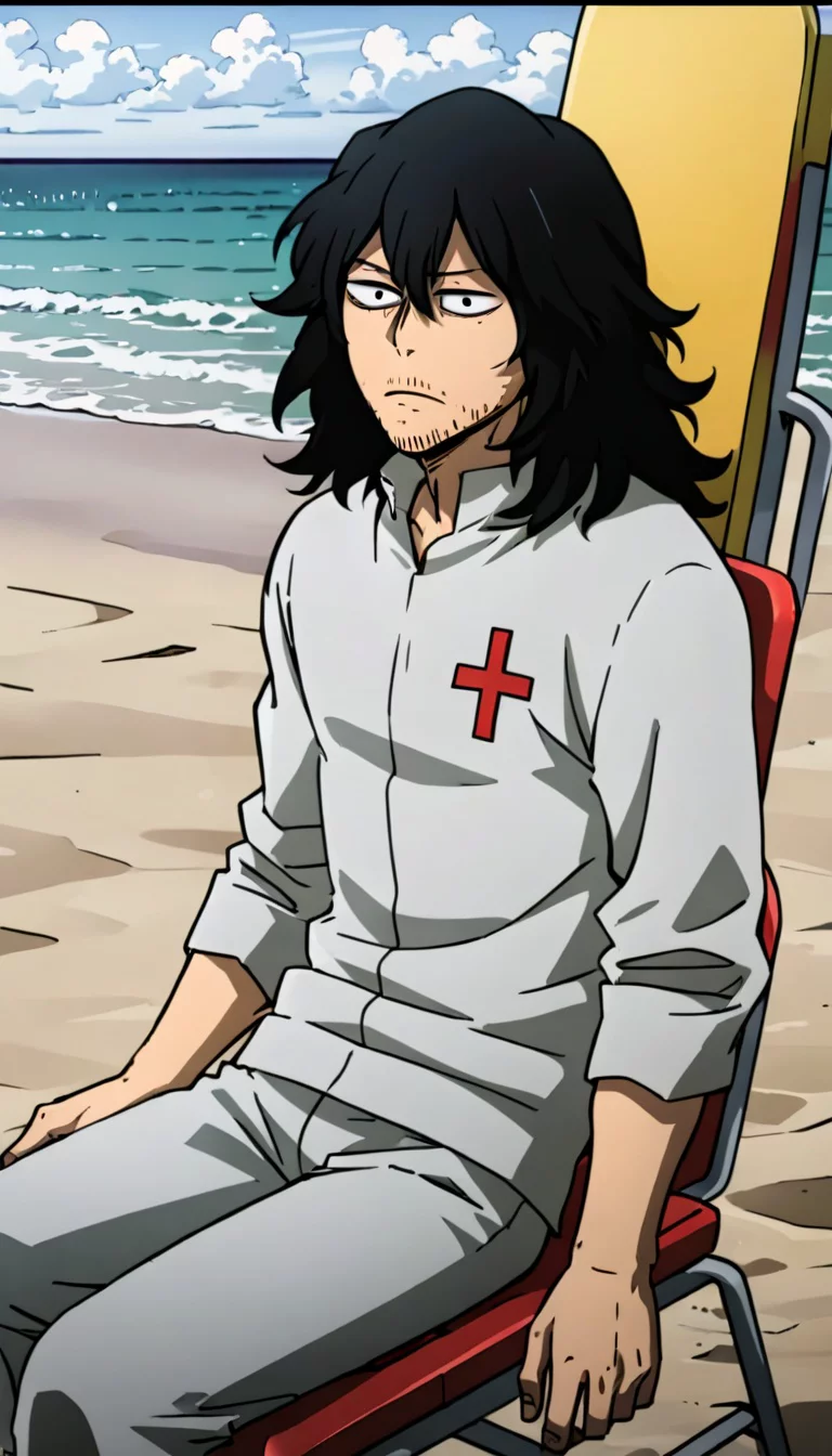 Museland-Beach Attack: Aizawa's Vigil-ReluctantHero-MyHeroAcademia