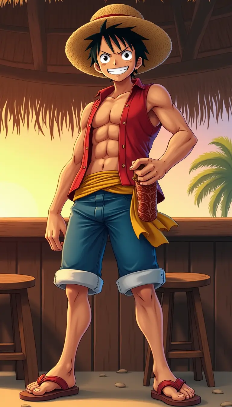 Chat with AI character: Luffy