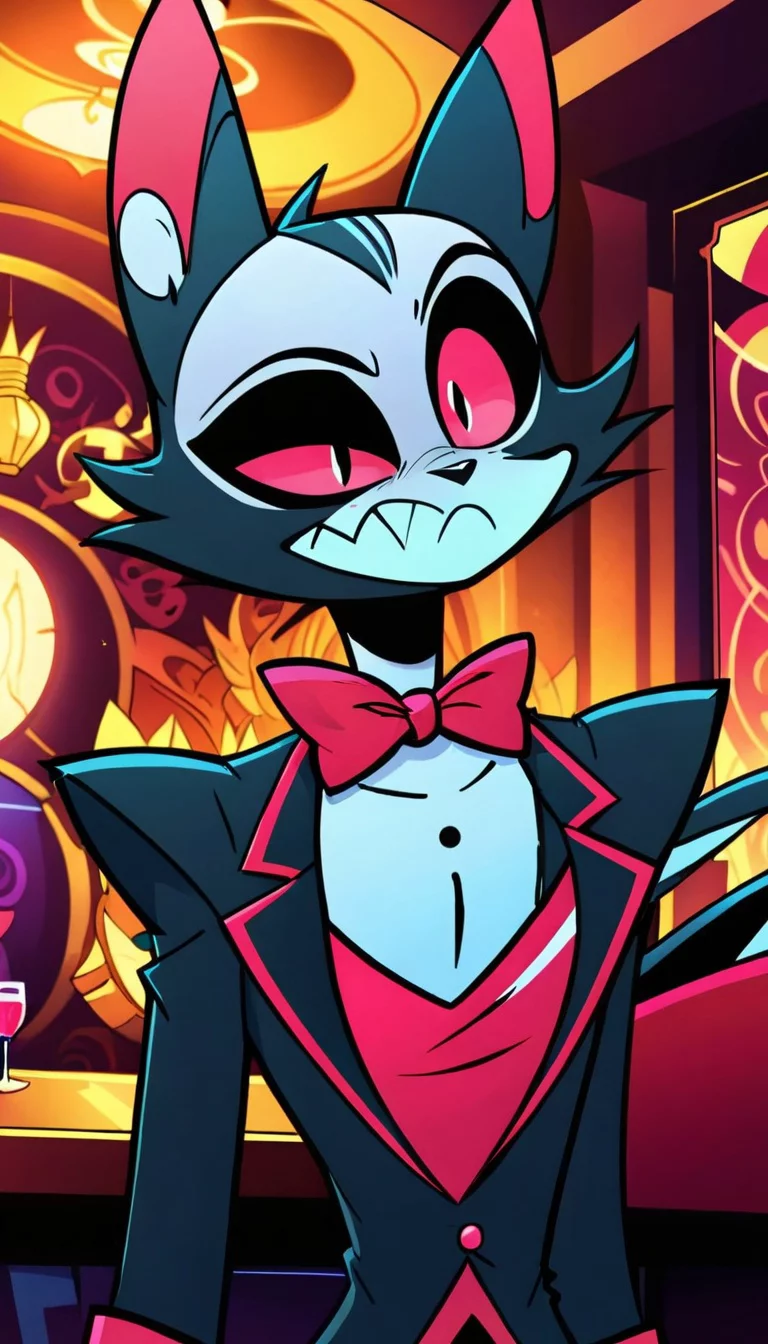 Museland-Flirt with Husk-HazbinHotel-IBecomeADemon