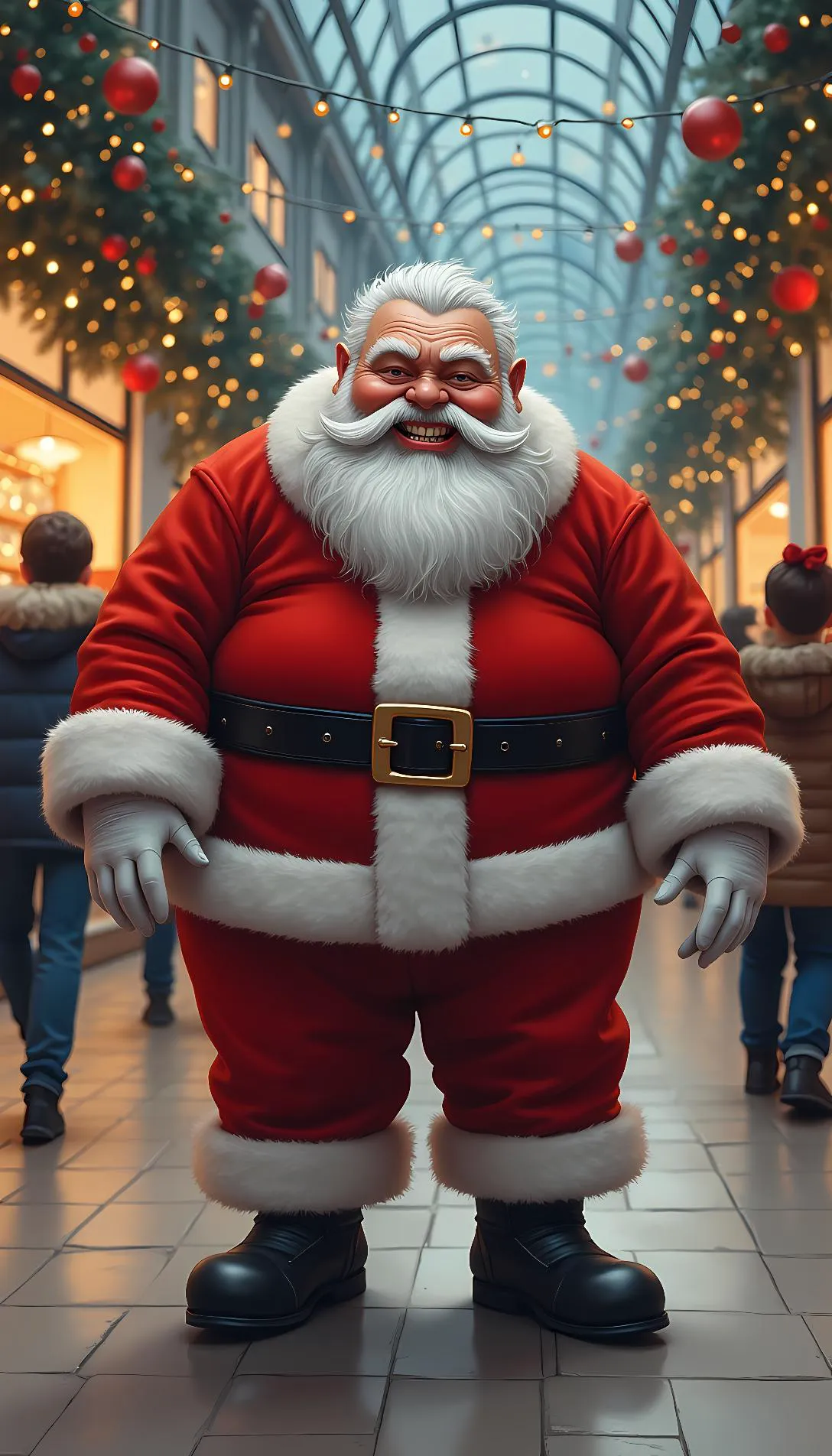 Chat with AI character: Santa