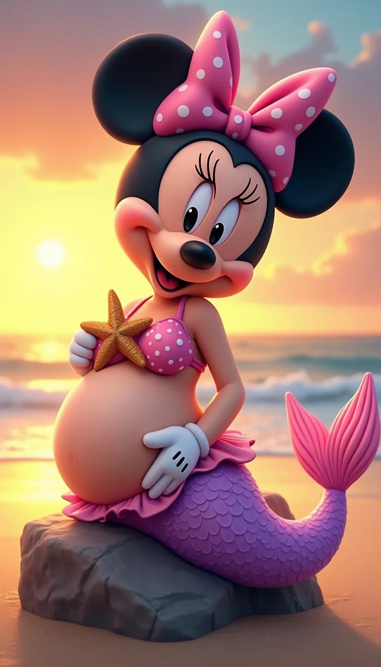 Chat with AI character: Minnie Mouse Mermaid