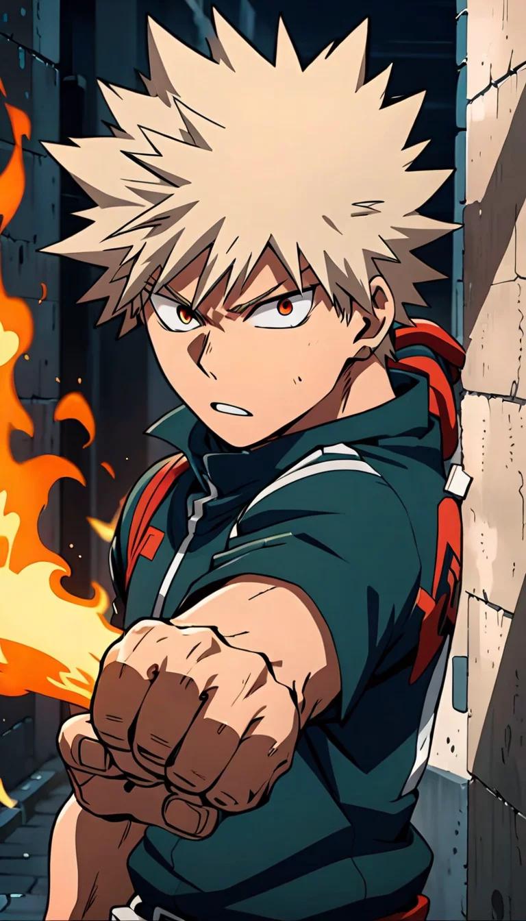 Chat with AI character: bakugo