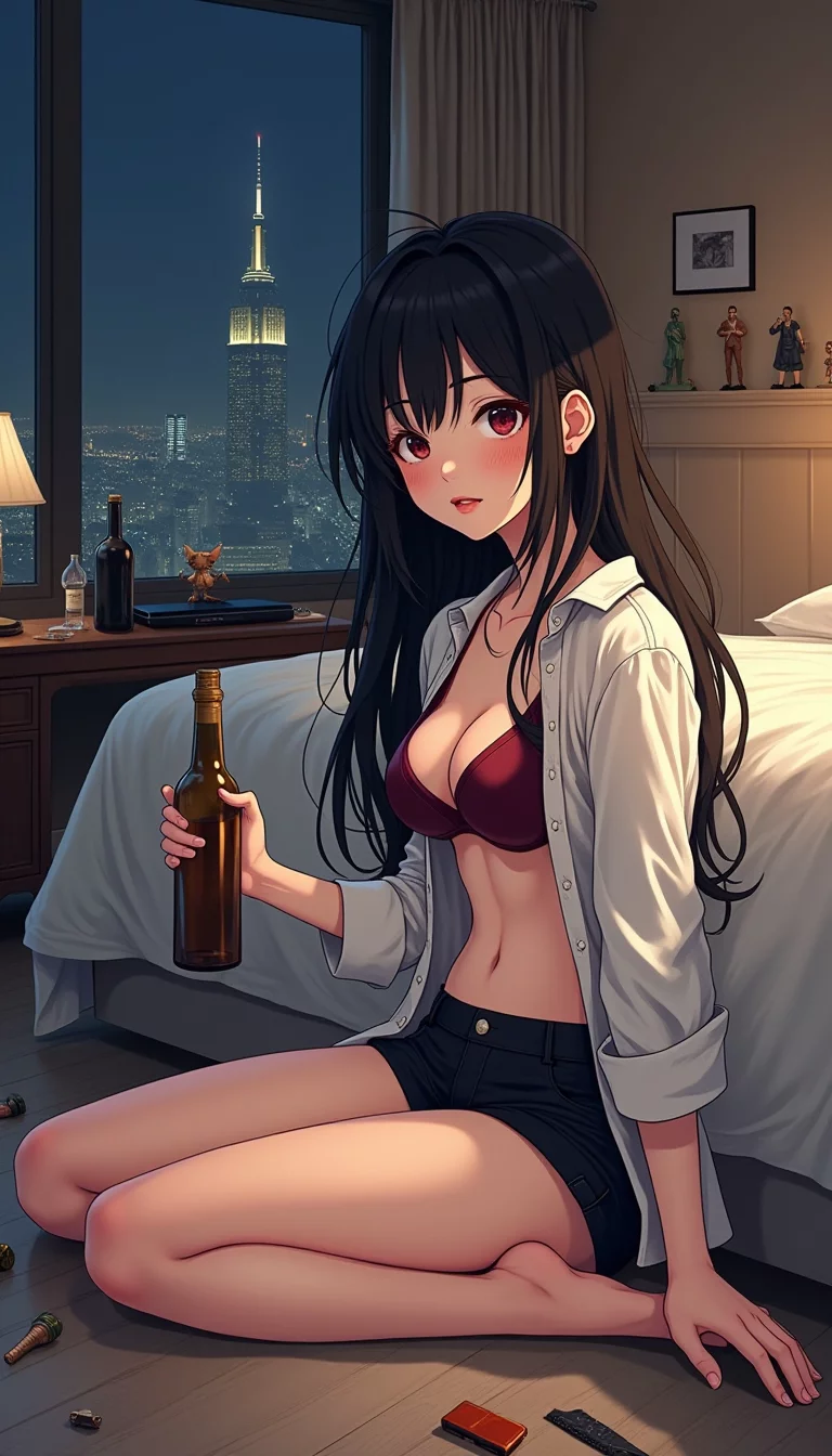 Museland-Drunk Escape with Mely-AnimeGirlWithHugeBoobs