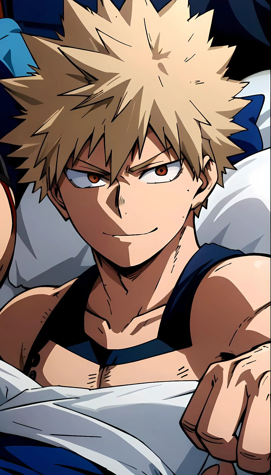 Museland-Waking Up in Bakugo's Bed-EnemiesToLovers-MyHeroAcademia