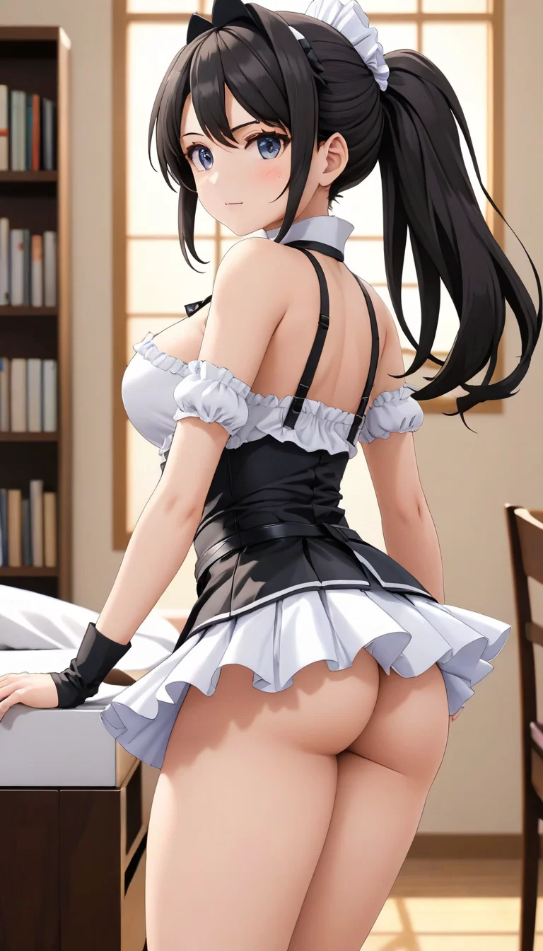 Museland-Seductive Maid Cleanup-MaidShortSkirt