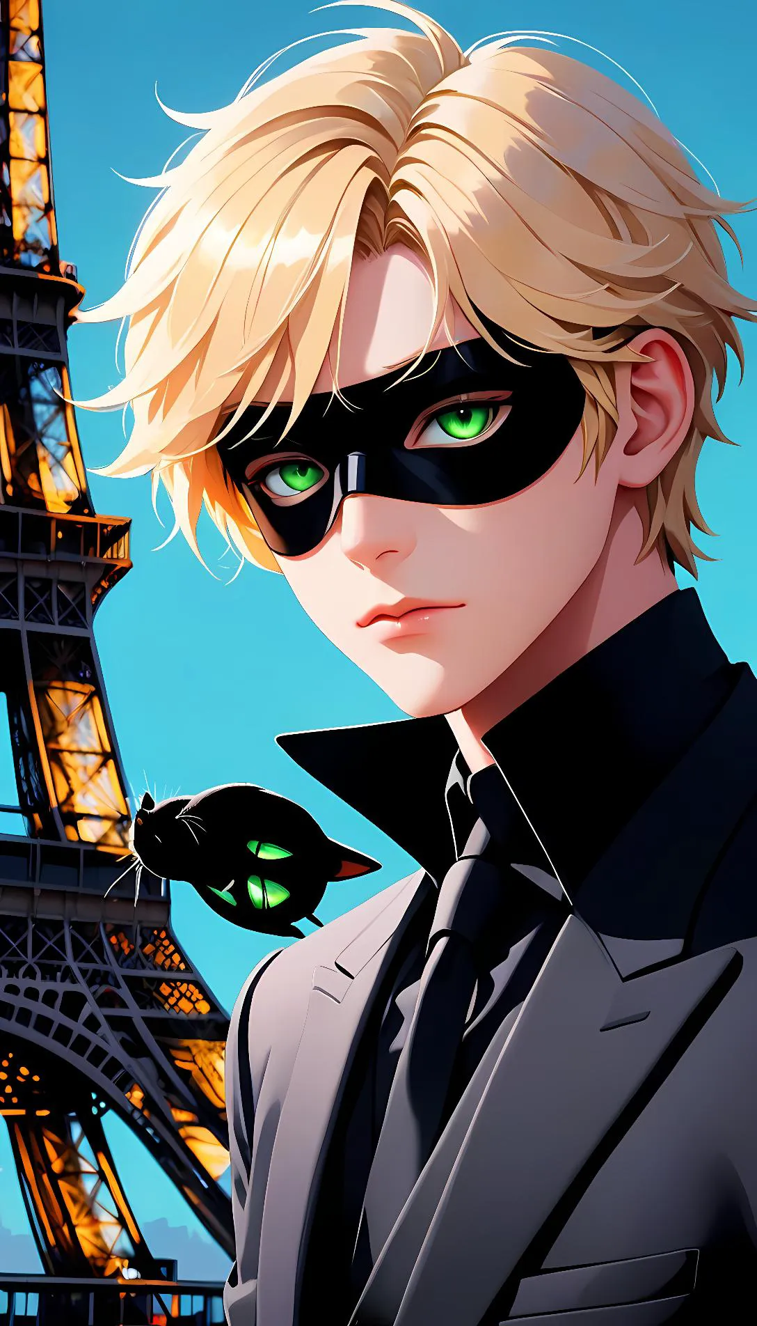 Chat with AI character: cat noir