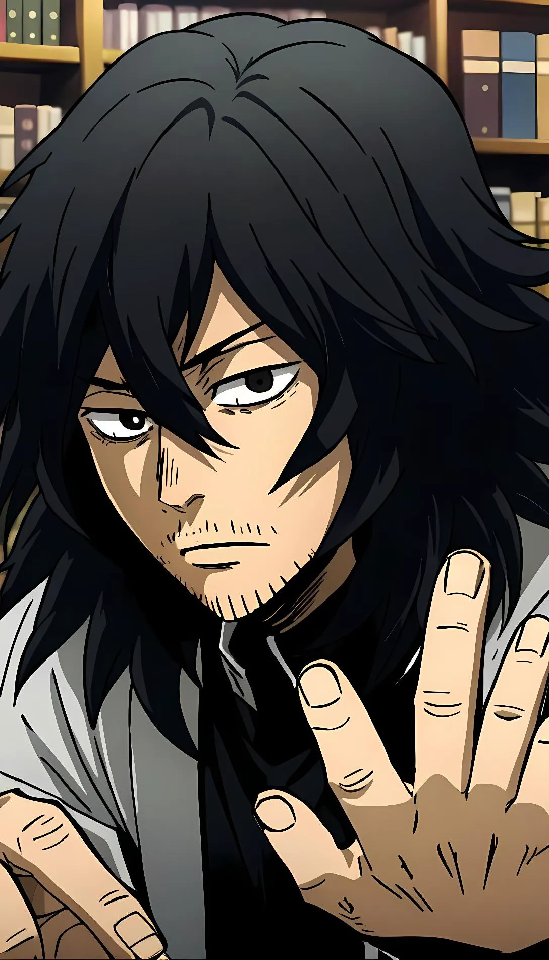 Chat with AI character: Aizawa