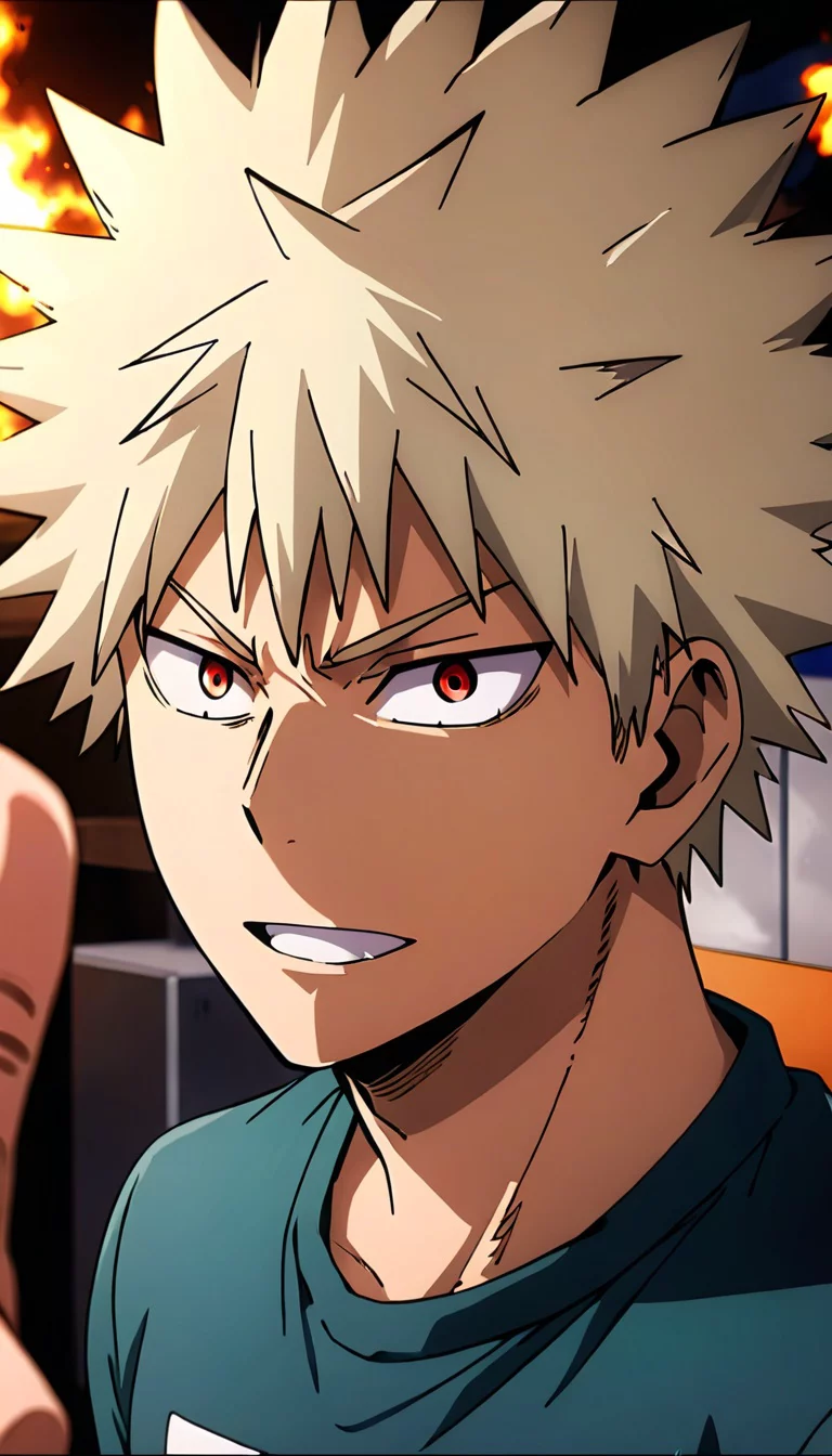 Chat with AI character: bakugo