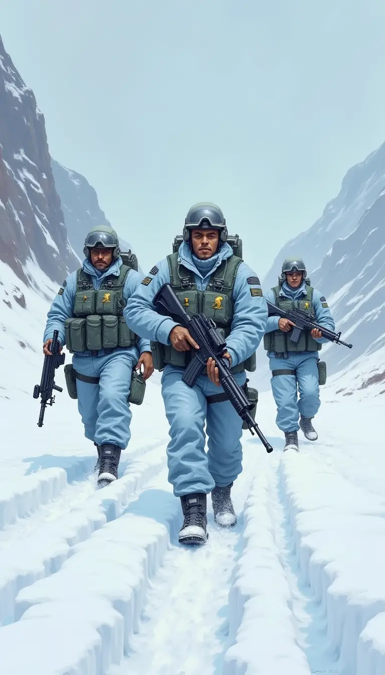 Chat with AI character: Mobile Task Force Delta-14, codenamed 'Winter Wonderland'