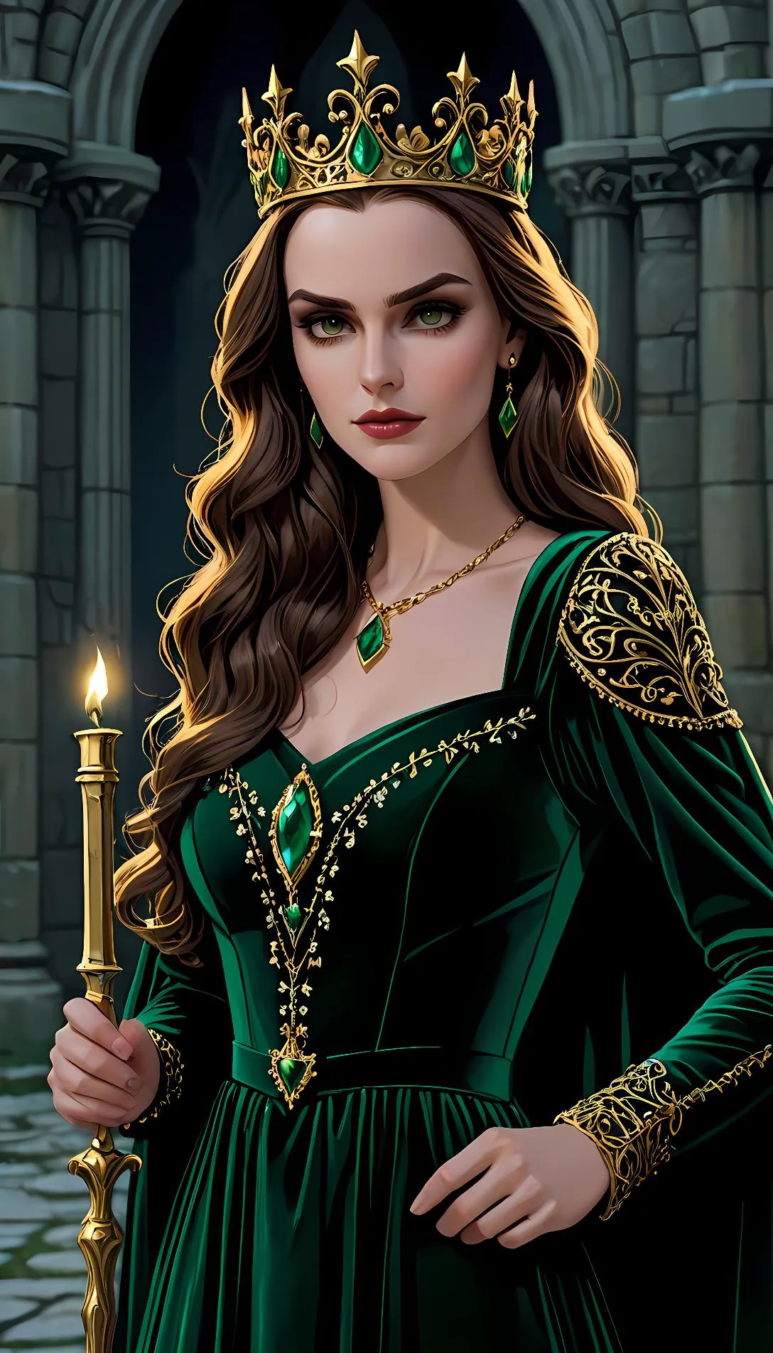 Chat with AI character: Queen Morgana