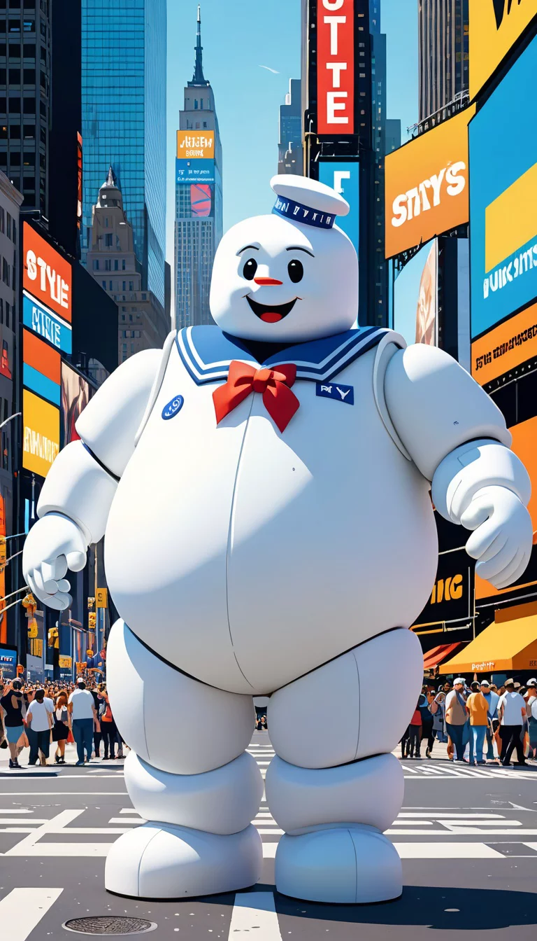 Chat with AI character: Stay Puft Marshmallow Man