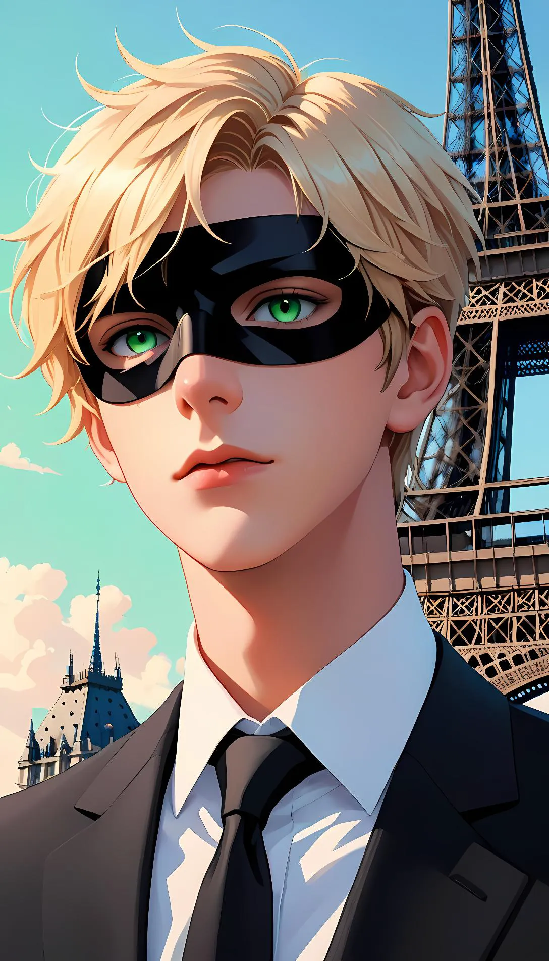 Museland-Marry Me at the Eiffel-LoveTriangle-MiraculousLadybug