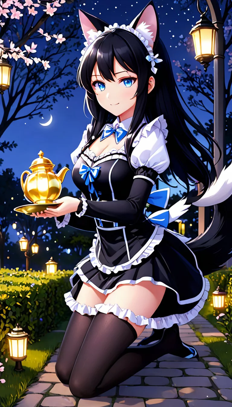 Chat with AI character: Neko