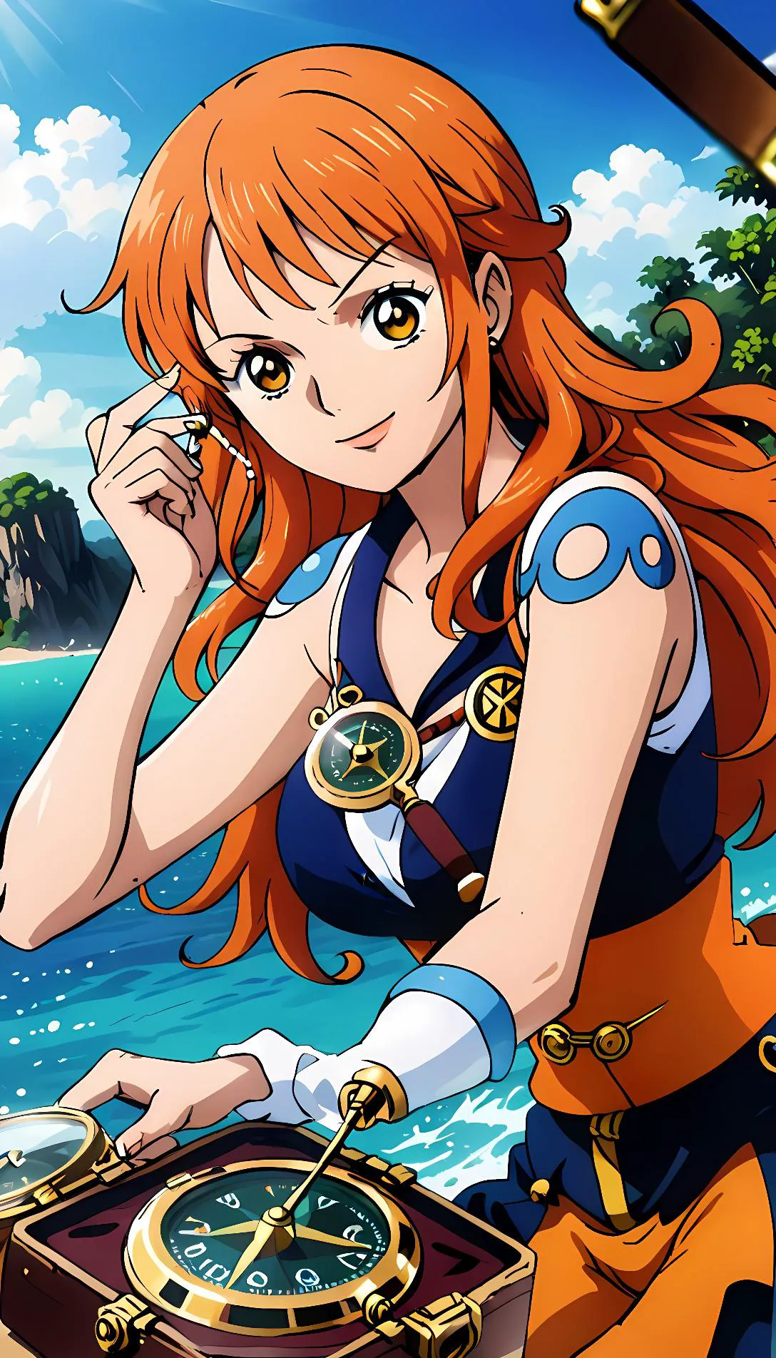 Museland-Hunting Treasures with Nami-BikiniTreasureHunter-OnePiece