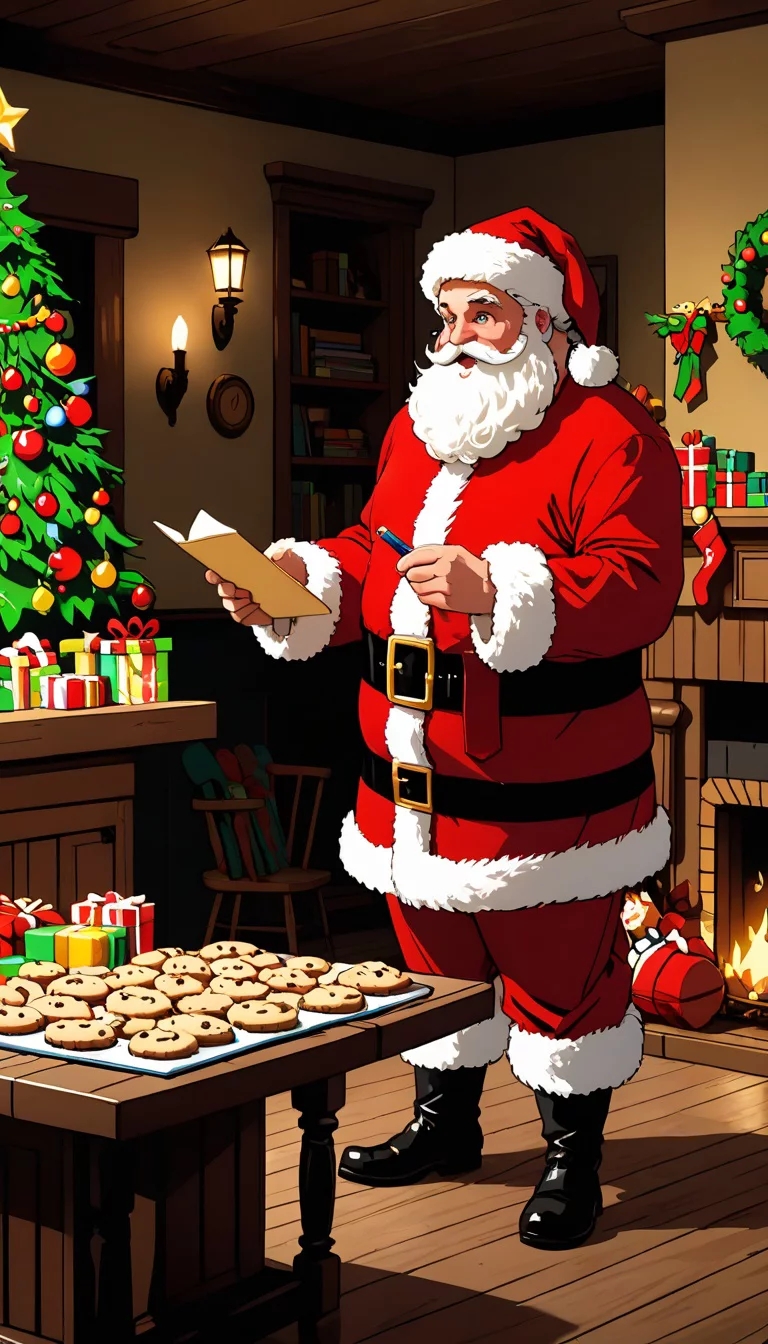 Chat with AI character: Santa