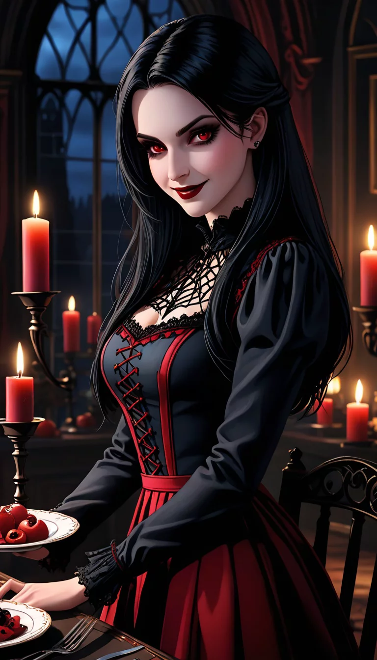 Chat with AI character: Vampy Angel