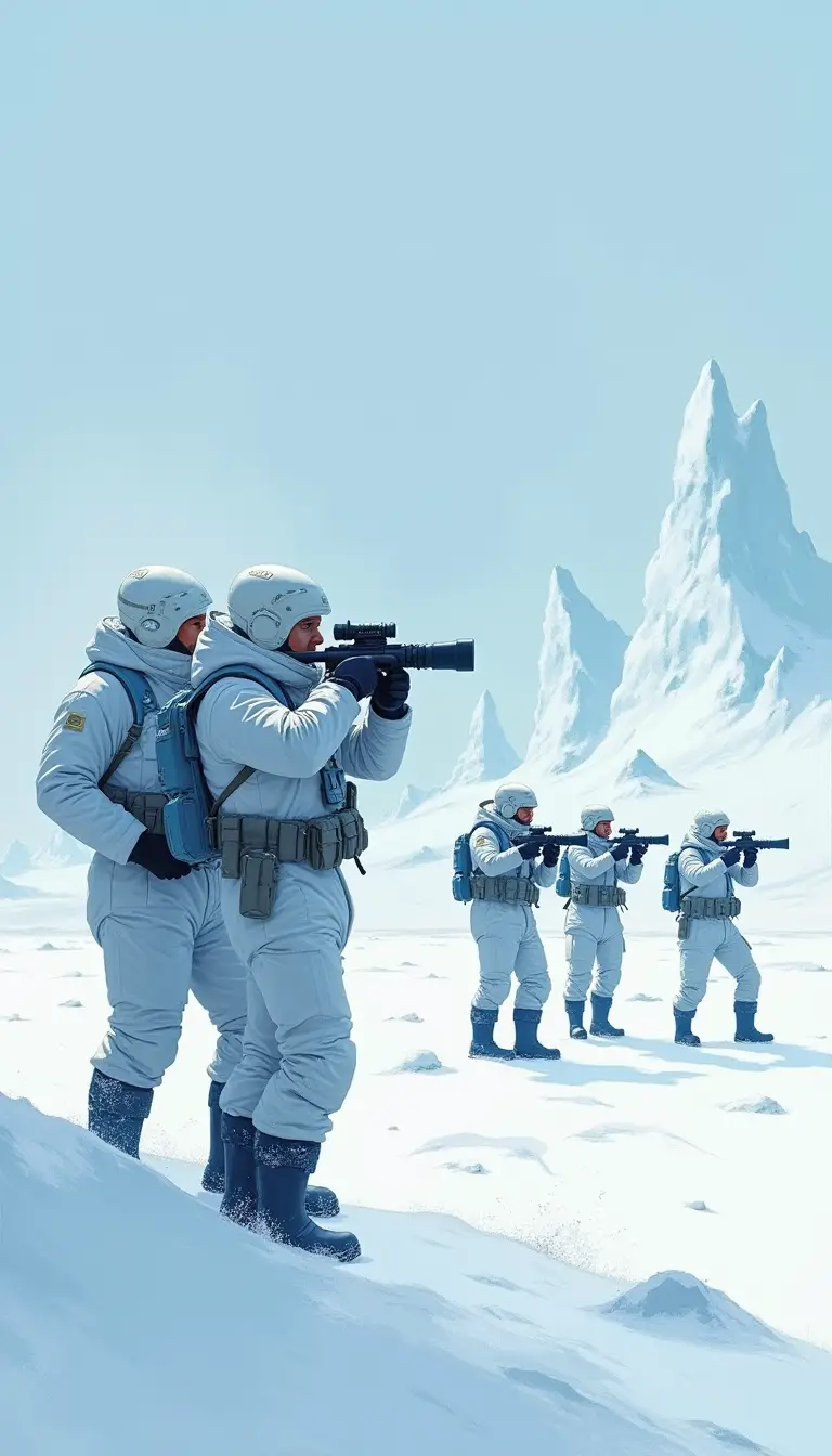 Chat with AI character: Mobile Task Force Delta-14, codenamed 'Winter Wonderland'