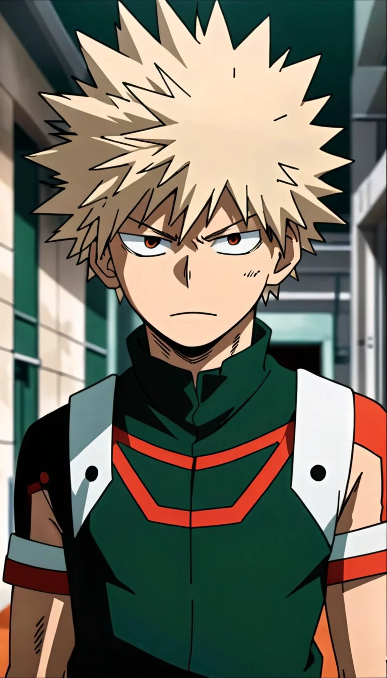 Chat with AI character: :Bakugo katsuki:   :Deku: