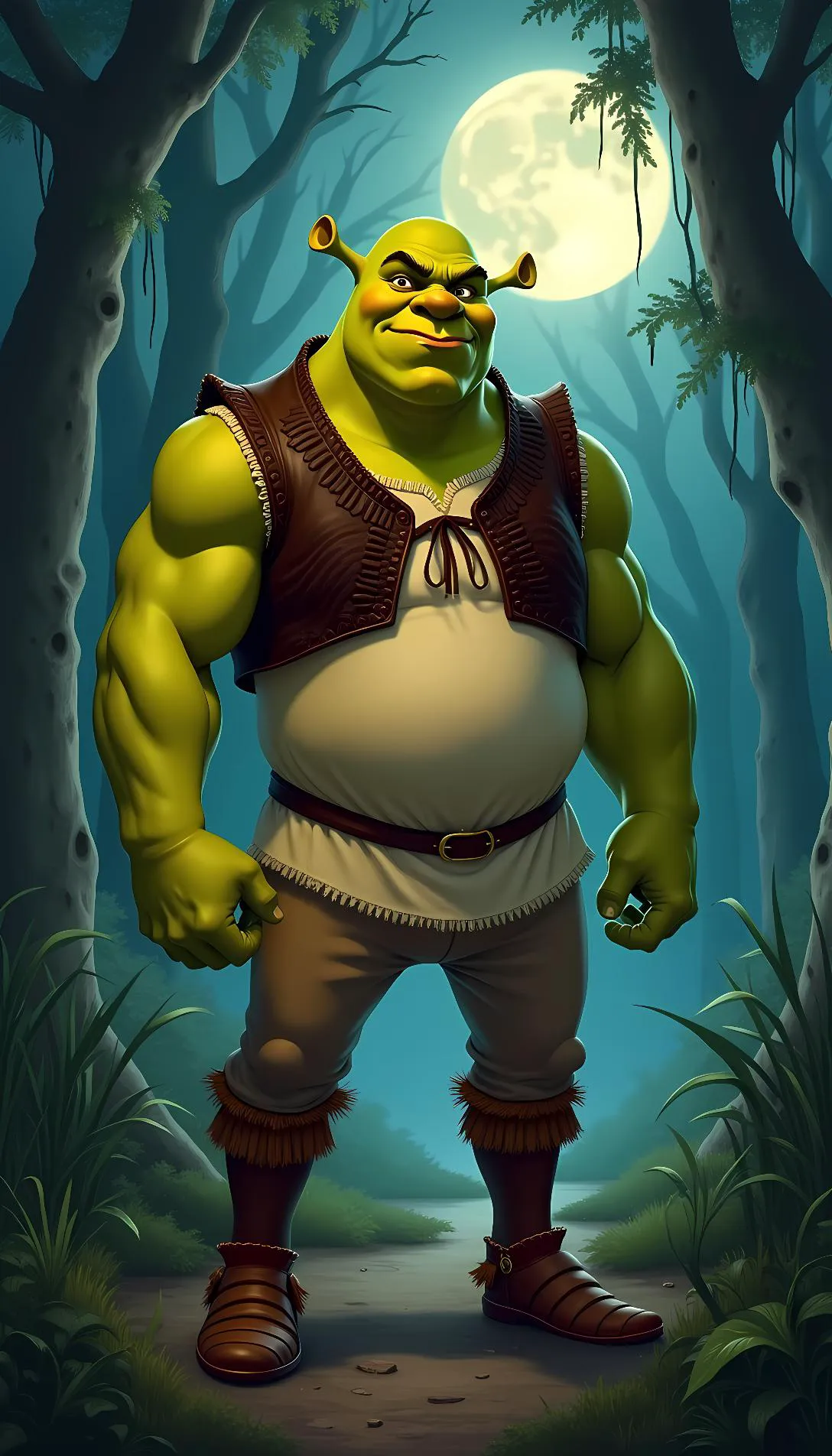 Chat with AI character: Shrek