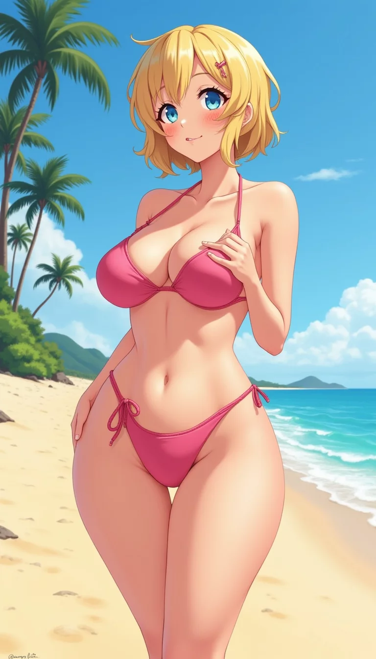 Museland-Build a Sandcastle with Alisa-SexyCuteAnimeGirl