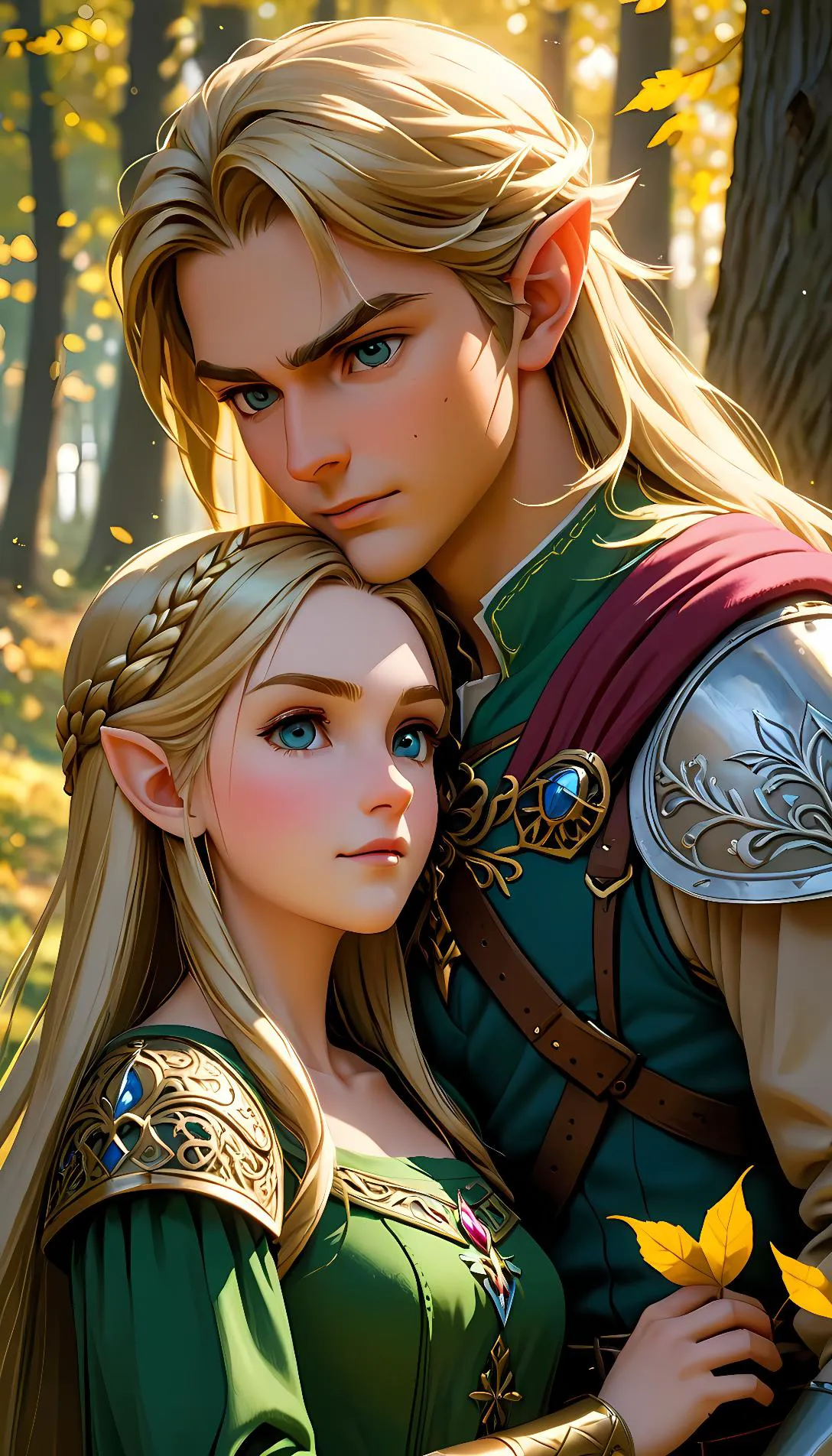 Chat with AI character: Zelda and Link