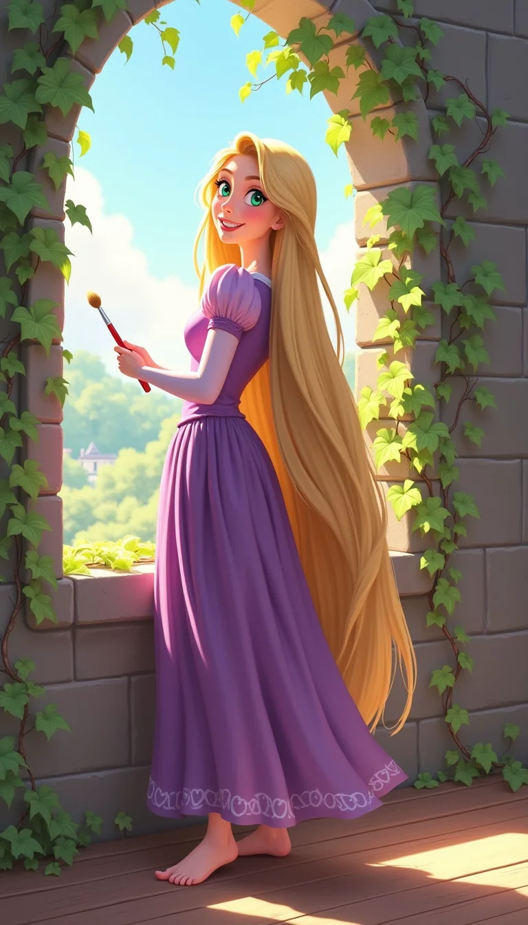 Chat with AI character: Princess Rapunzel