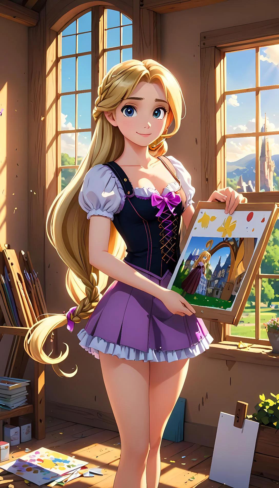 Chat with AI character: Rapunzel