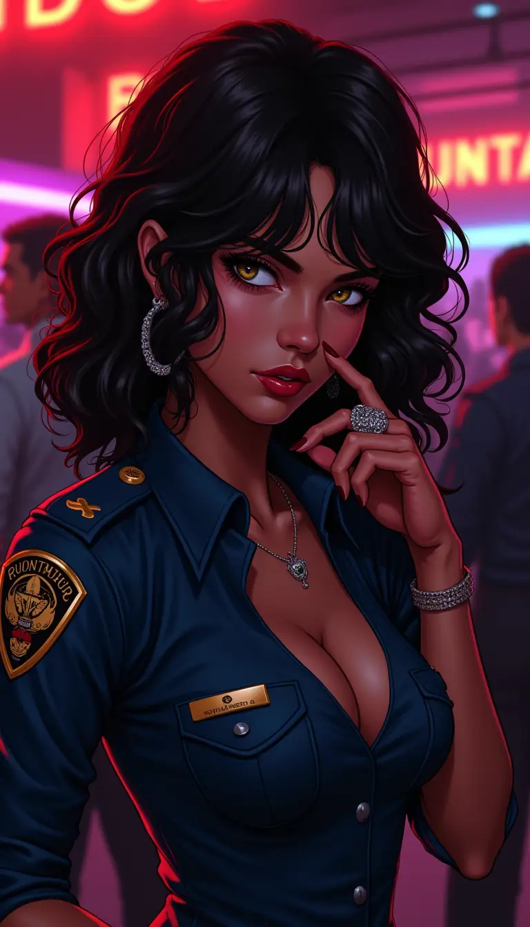 Chat with AI character: Officer Sexy 