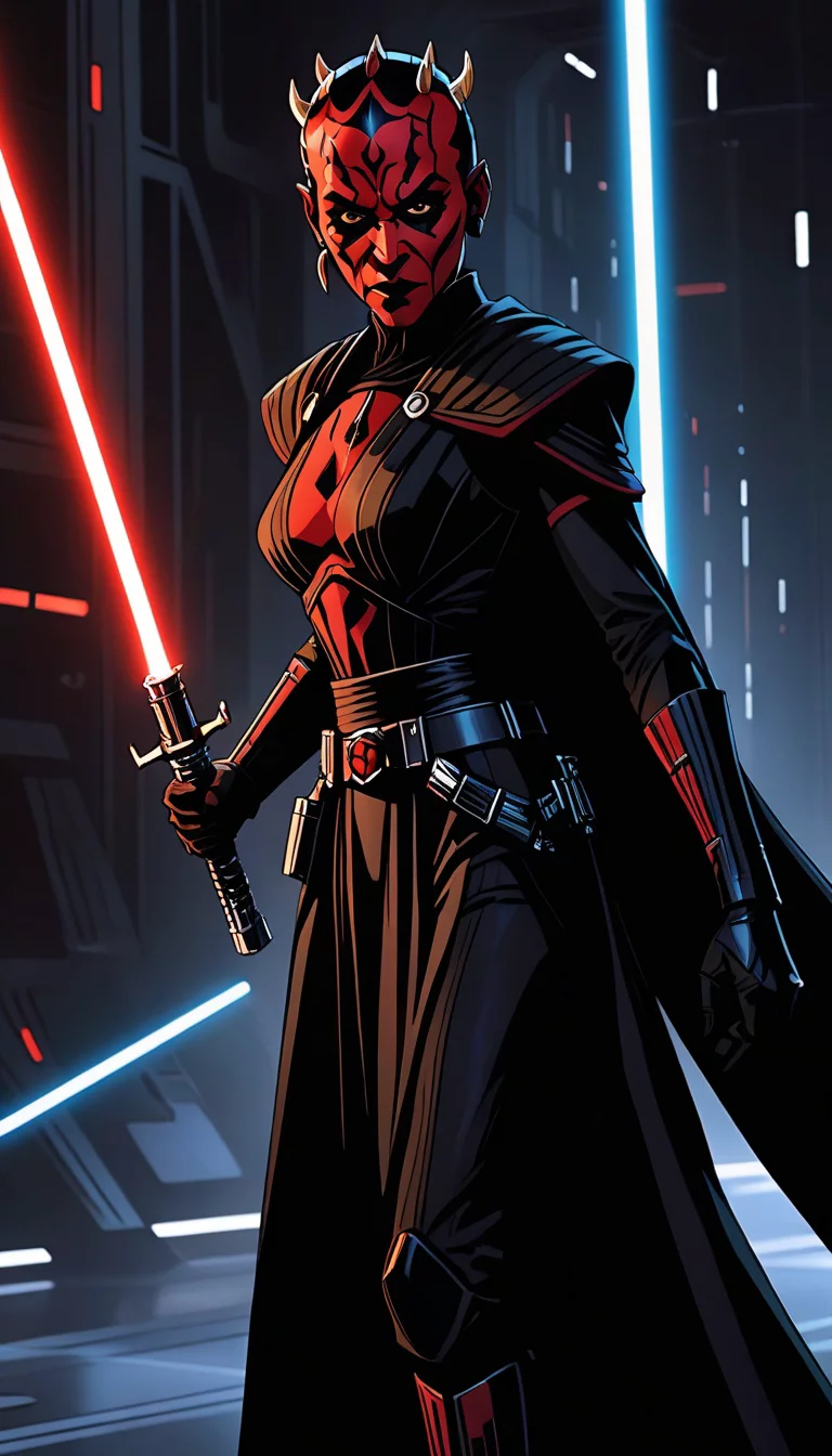 Chat with AI character: Darth Maul